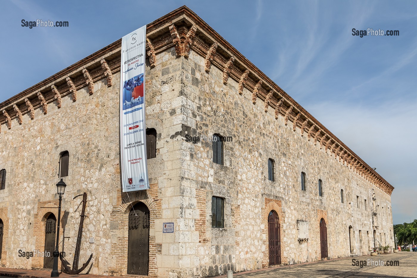 MUSEE DE LAS CASAS REALES, MUSEO DE LAS CASAS REALES, QUARTIER COLONIAL, CLASSE AU PATRIMOINE MONDIAL DE L'UNESCO, SAINT DOMINGUE, SANTO DOMINGO, REPUBLIQUE DOMINICAINE 