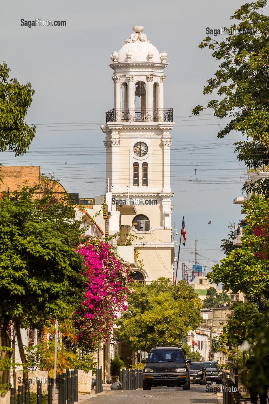 PALACIO CONSISTORIAL, HOTEL DE VILLE, QUARTIER COLONIAL, CLASSE AU PATRIMOINE MONDIAL DE L'UNESCO, SAINT DOMINGUE, SANTO DOMINGO, REPUBLIQUE DOMINICAINE 