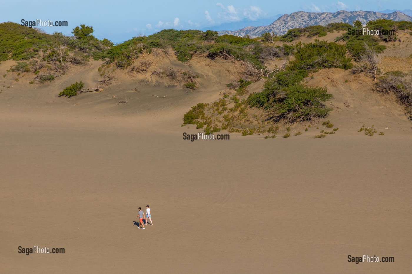 DUNES DE BANI, DUNAS DE BANI, PENINSULE DE LAS CALDERAS, REPUBLIQUE DOMINICAINE 