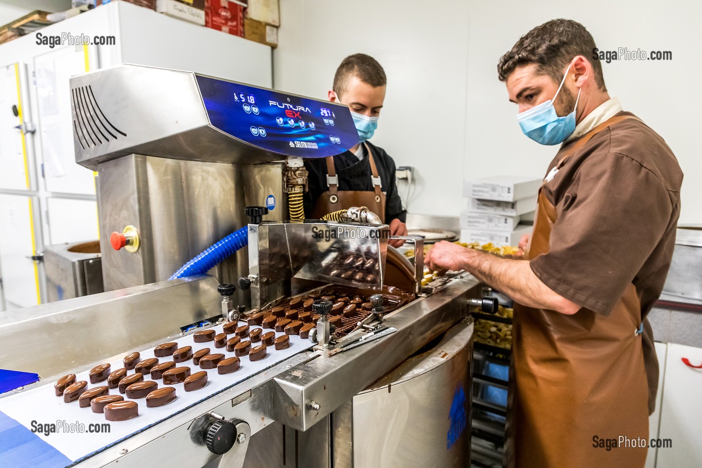 CHOCOLATERIE COLOMBET, PONTGIBAUD, (63) PUY DE DOME, AUVERGNE 