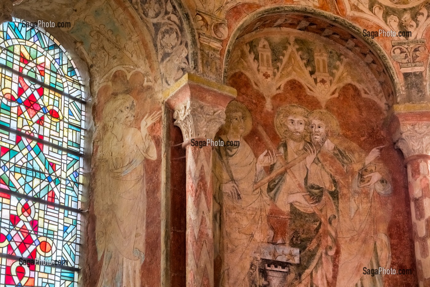 EGLISE DE MONTFERMY, (63) PUY DE DOME, AUVERGNE 