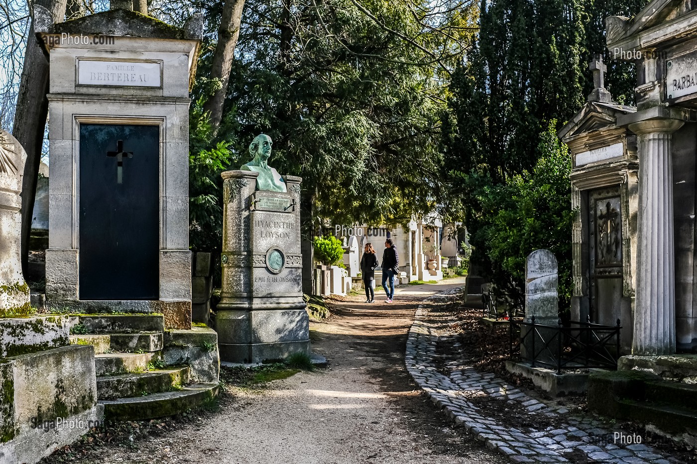 CIMETIERE DU PERE-LACHAISE, PARIS 20 EME ARRONDISSEMENT, FRANCE 