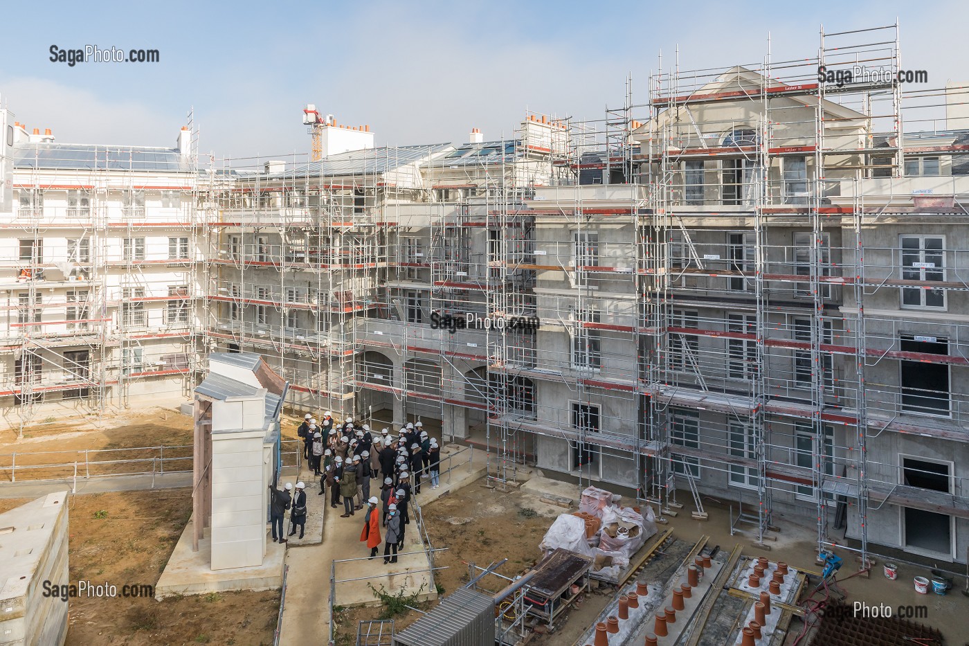 RESIDENCE AU TEMPS DU FAUBOURG, SERRIS, VAL D'EUROPE, MARNE LA VALLEE, SEINE ET MARNE (77), FRANCE, EUROPE 