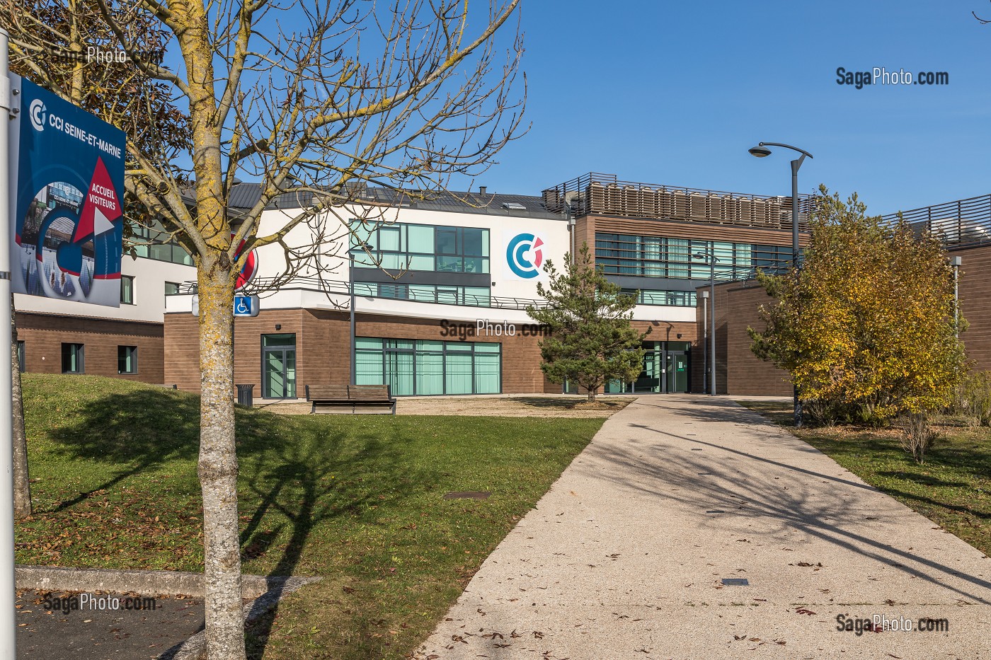 CCI, CHAMBRE DE COMMERCE ET D'INDUSTRIE DE SEINE ET MARNE, SERRIS, VAL D'EUROPE, MARNE LA VALLEE, SEINE ET MARNE (77), FRANCE, EUROPE 