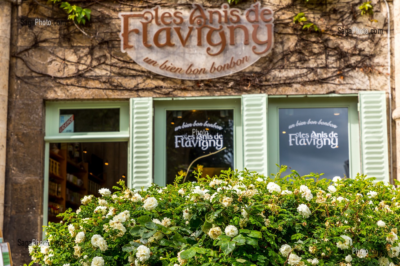 FABRIQUE DES ANIS DE FLAVIGNY, FLAVIGNY SUR OZERAIN, (21) COTE-D'OR, BOURGOGNE, FRANCE 