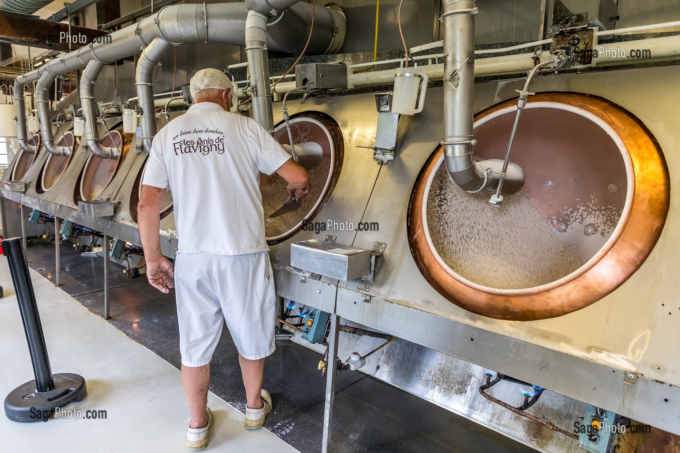 FABRIQUE DES ANIS DE FLAVIGNY, FLAVIGNY SUR OZERAIN, (21) COTE-D'OR, BOURGOGNE, FRANCE 