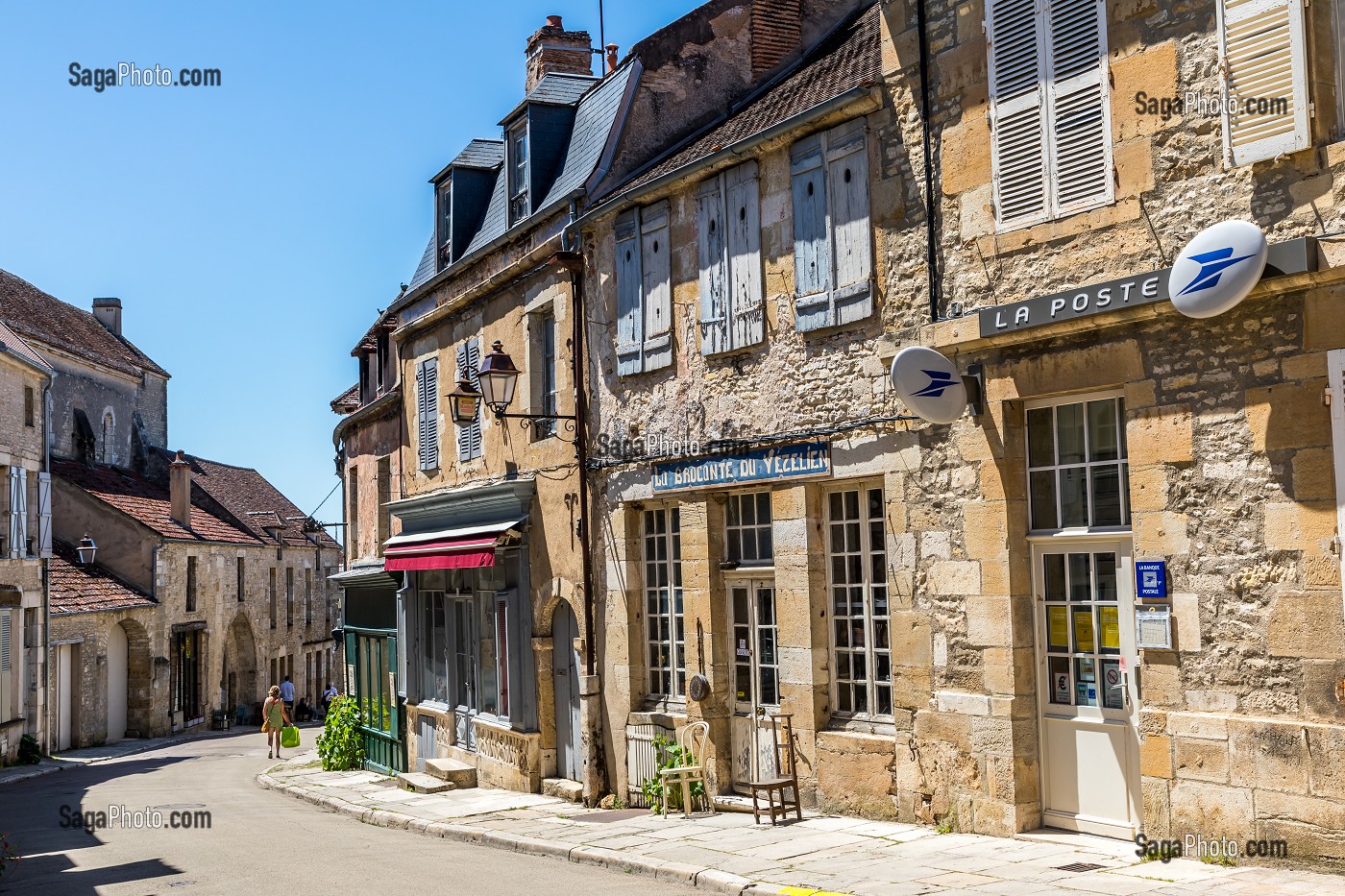 VILLAGE ET COLLINE ETERNELLE DE VEZELAY, (89) YONNE, BOURGOGNE, FRANCE 