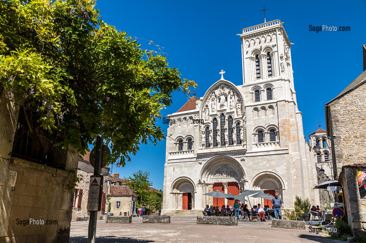 BASILIQUE SAINTE MARIE MADELEINE, VEZELAY, (89) YONNE, BOURGOGNE, FRANCE 