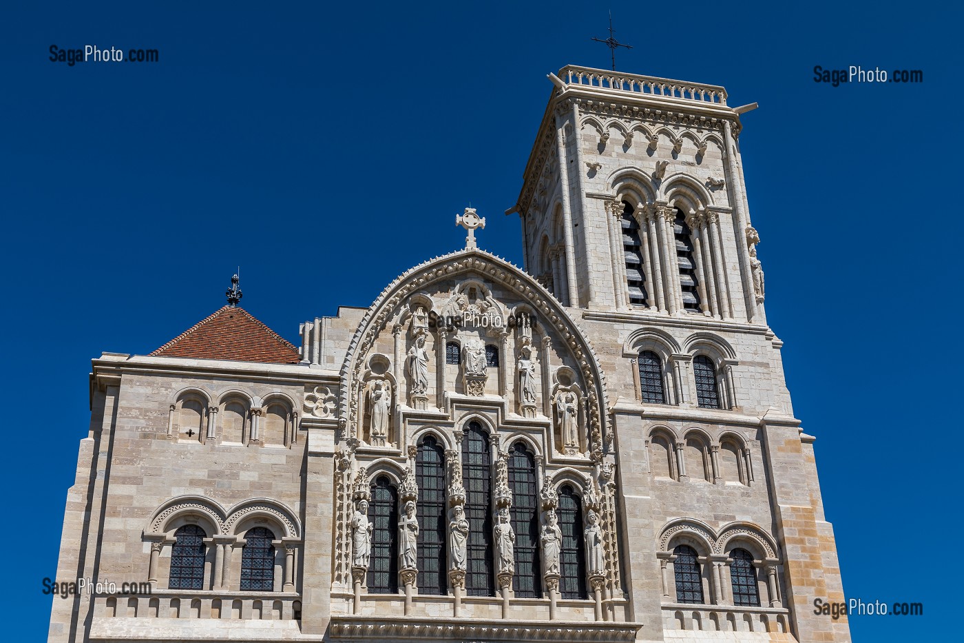 BASILIQUE SAINTE MARIE MADELEINE, VEZELAY, (89) YONNE, BOURGOGNE, FRANCE 