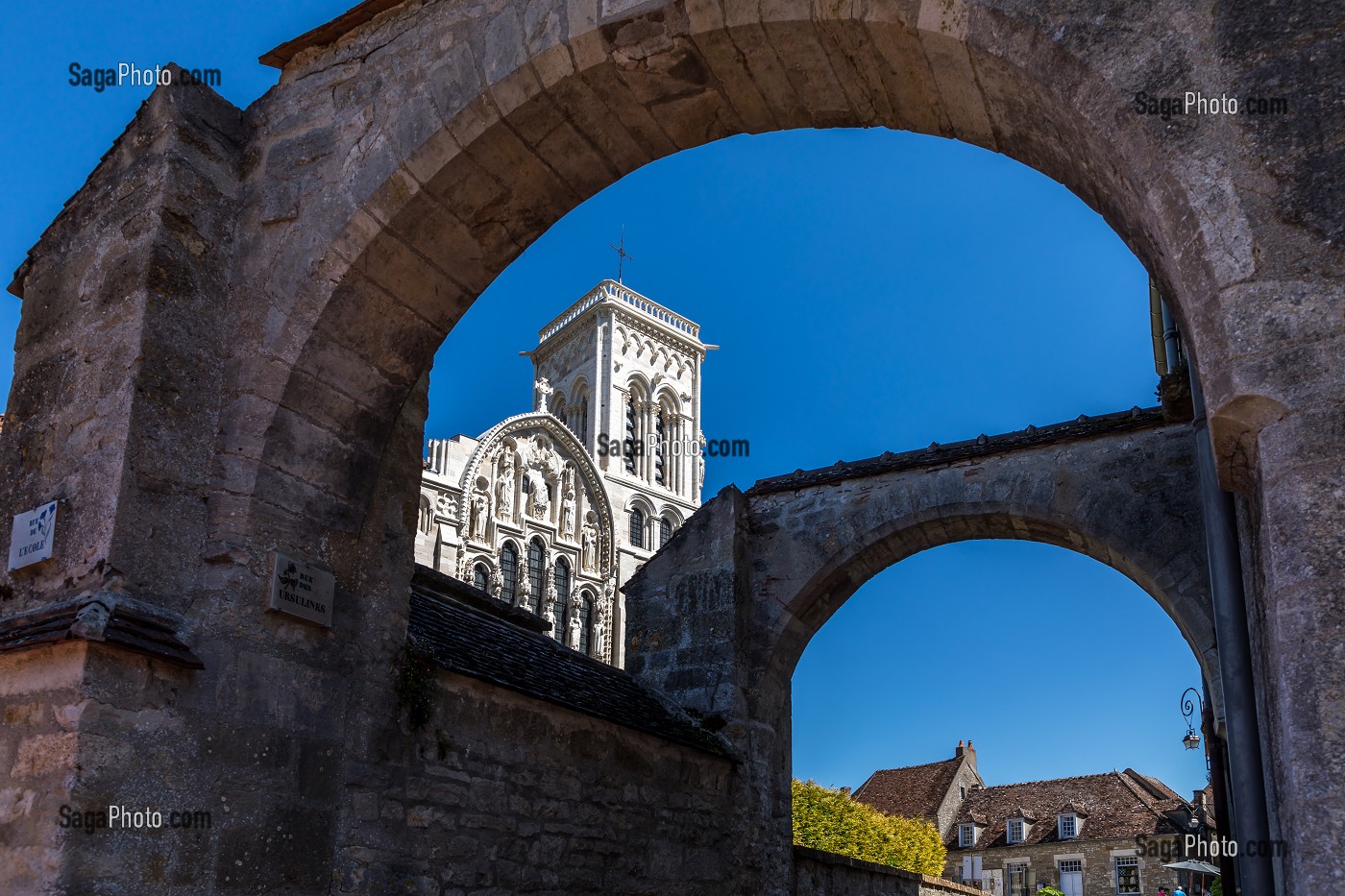 BASILIQUE SAINTE MARIE MADELEINE, VEZELAY, (89) YONNE, BOURGOGNE, FRANCE 