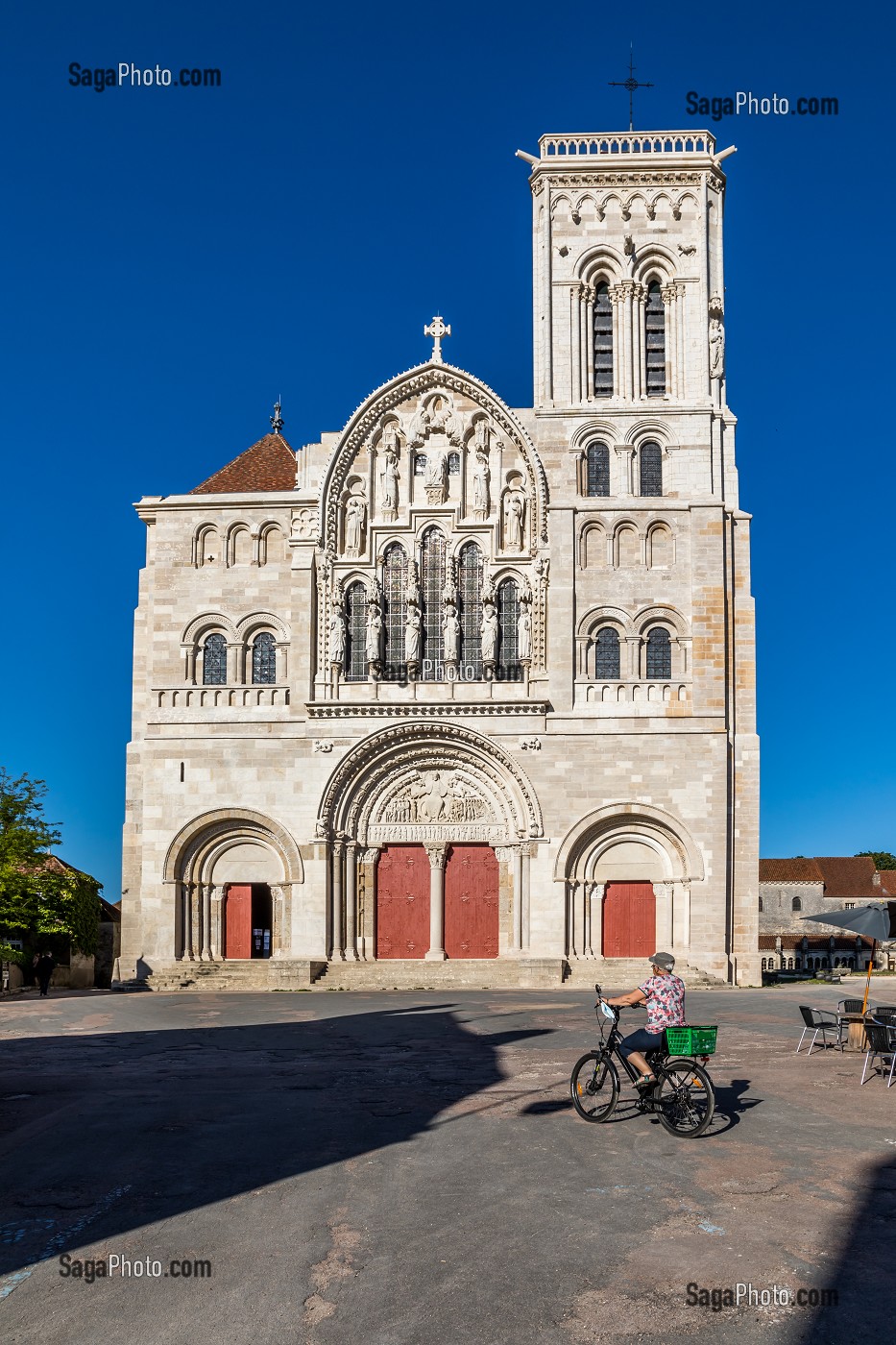 BASILIQUE SAINTE MARIE MADELEINE, VEZELAY, (89) YONNE, BOURGOGNE, FRANCE 