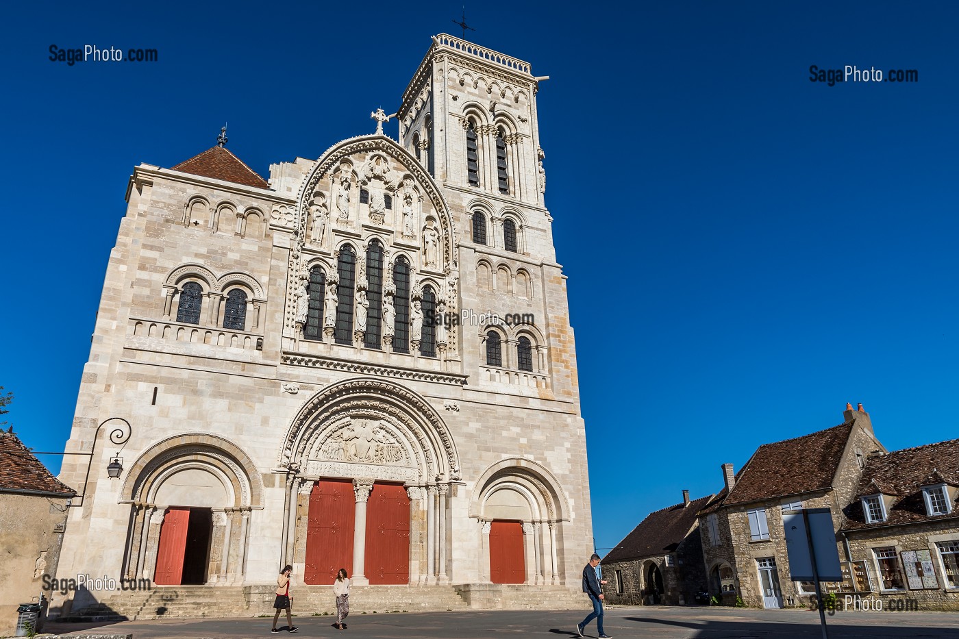 BASILIQUE SAINTE MARIE MADELEINE, VEZELAY, (89) YONNE, BOURGOGNE, FRANCE 