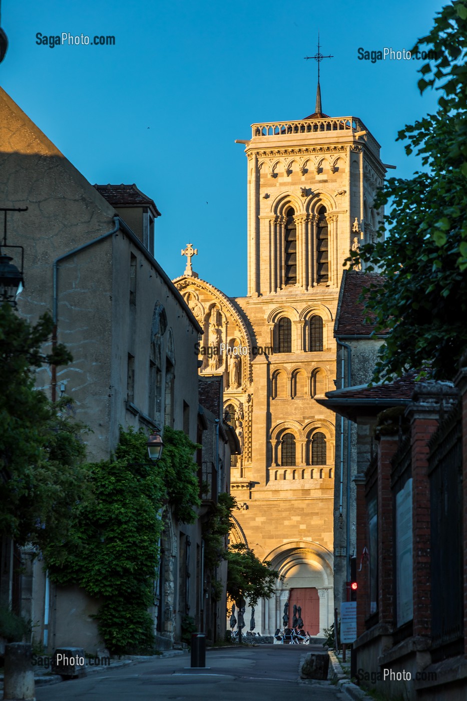 BASILIQUE SAINTE MARIE MADELEINE, VEZELAY, (89) YONNE, BOURGOGNE, FRANCE 