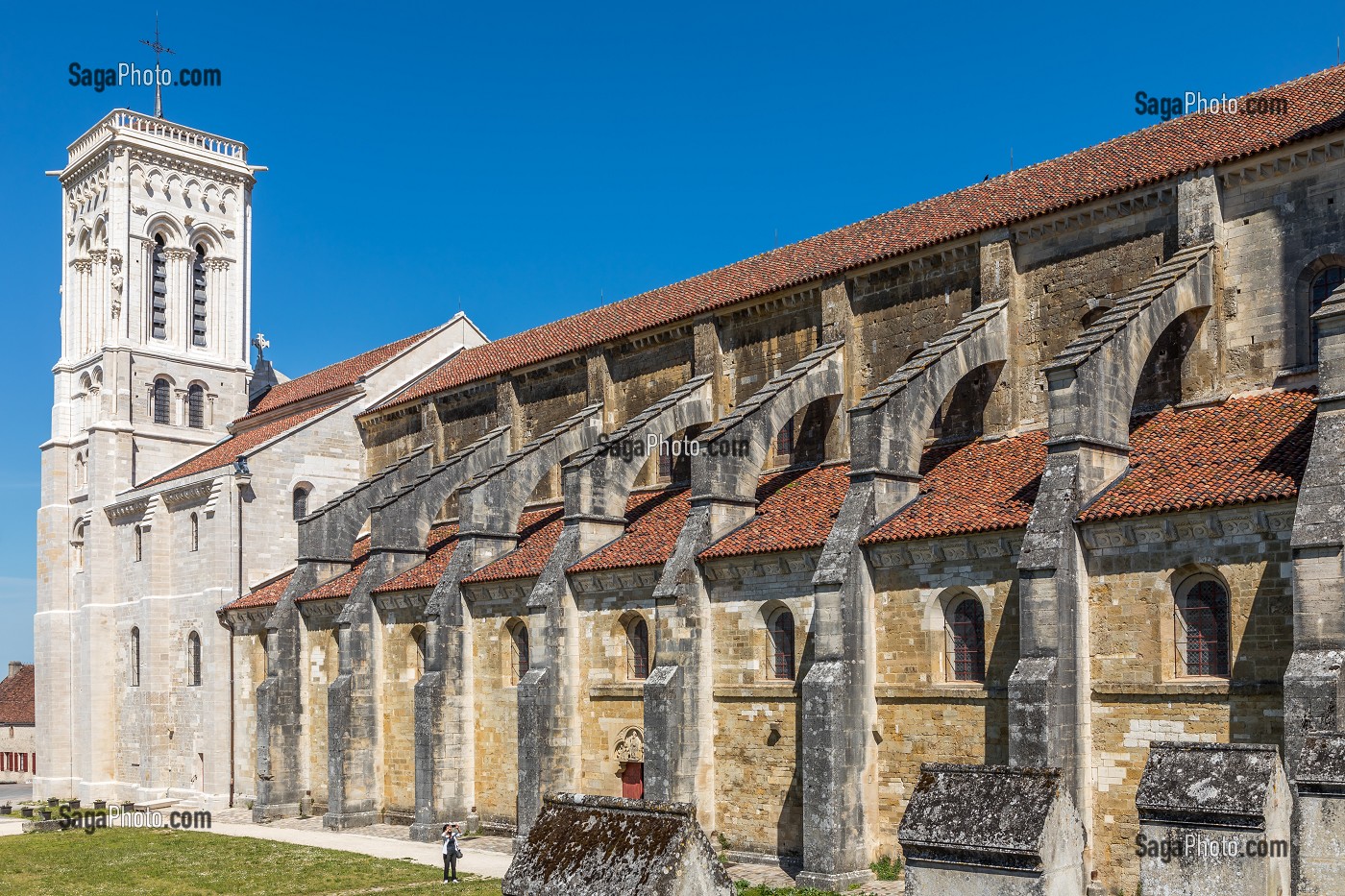 BASILIQUE SAINTE MARIE MADELEINE, VEZELAY, (89) YONNE, BOURGOGNE, FRANCE 