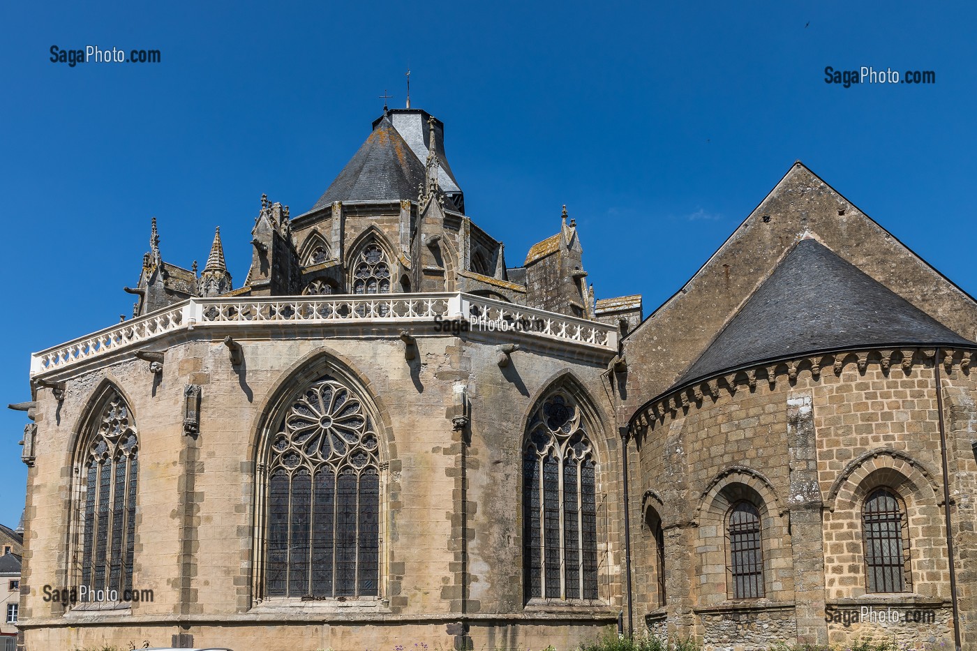 BASILIQUE NOTRE DAME DE L'EPINE EVRON, (53) MAYENNE, PAYS DE LA LOIRE 