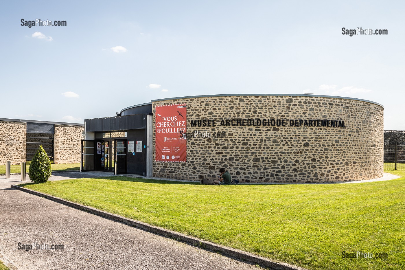 MUSEE D'ARCHEOLOGIE, JUBLAINS, (53) MAYENNE, PAYS DE LA LOIRE 