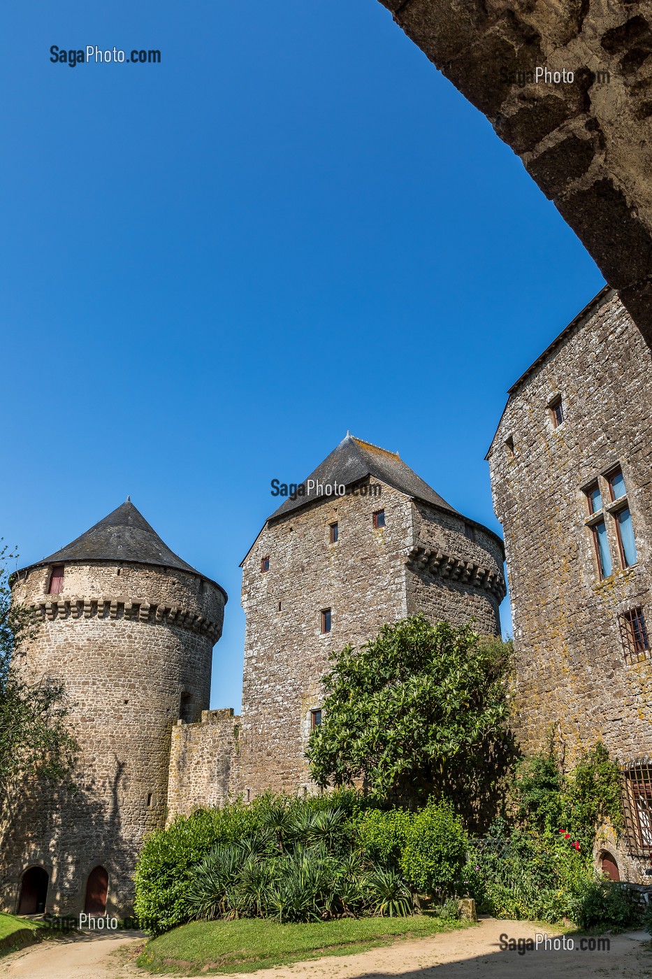 CHATEAU FORT DE LASSAY, LASSAY LES CHATEAUX, (53) MAYENNE, PAYS DE LA LOIRE 