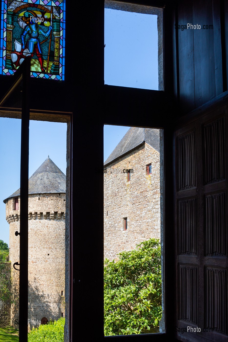 CHATEAU FORT DE LASSAY, LASSAY LES CHATEAUX, (53) MAYENNE, PAYS DE LA LOIRE 