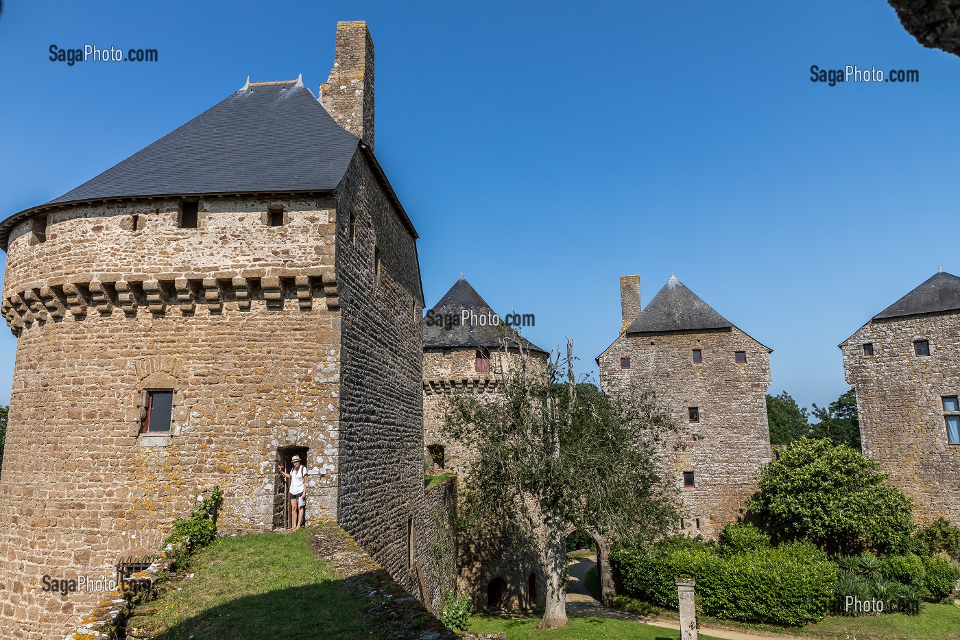 CHATEAU FORT DE LASSAY, LASSAY LES CHATEAUX, (53) MAYENNE, PAYS DE LA LOIRE 