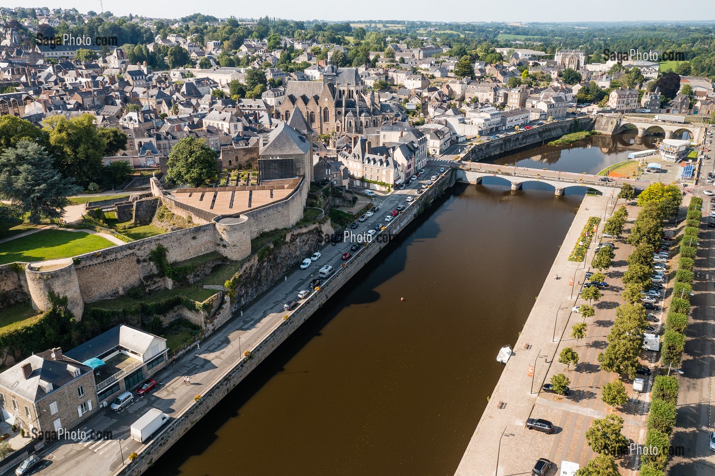 MUSEE DU CHATEAU DE MAYENNE, (53) MAYENNE, PAYS DE LA LOIRE 