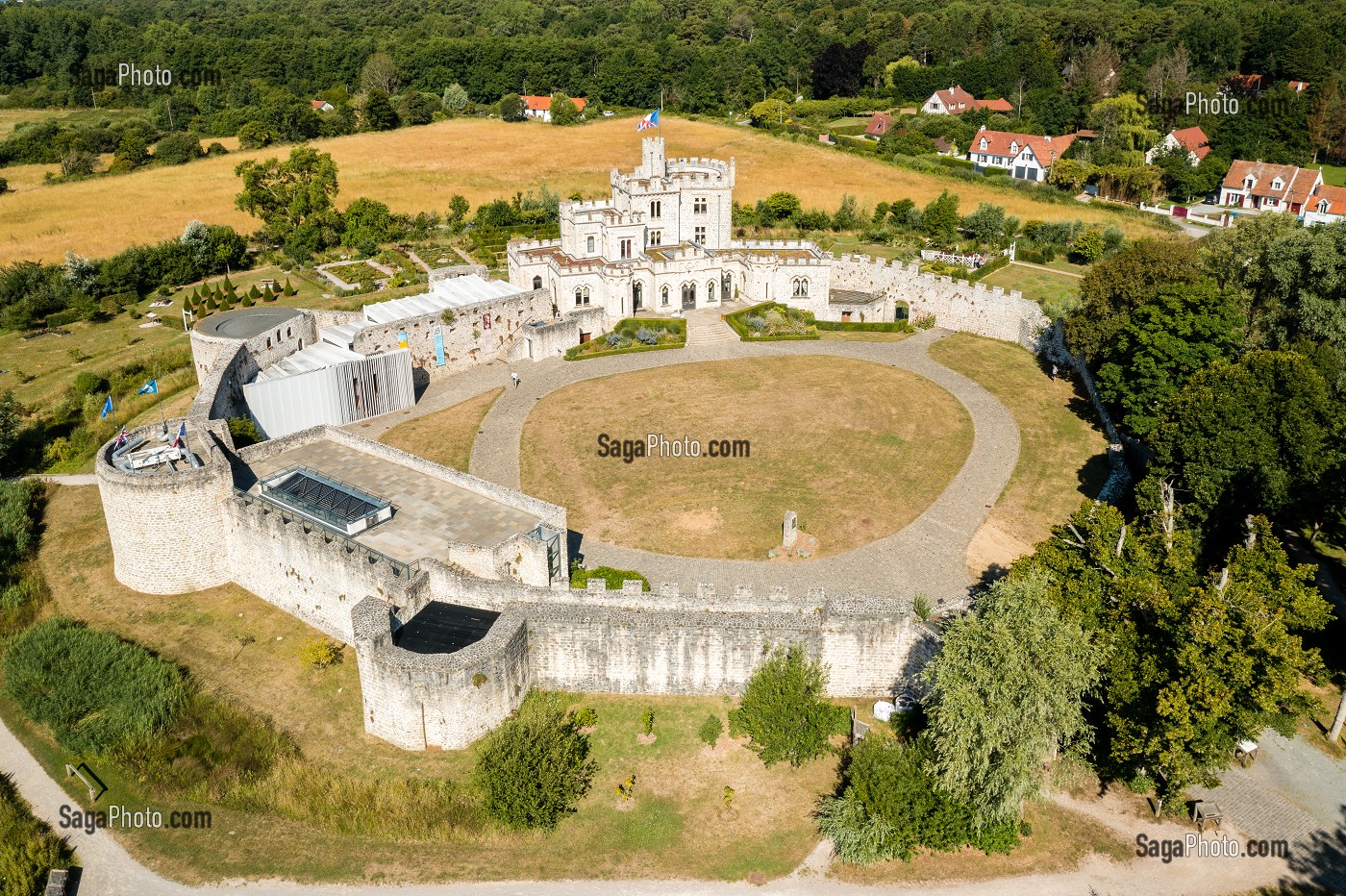 CHATEAU D'HARDELOT, CONDETTE, (62) PAS-DE-CALAIS, FRANCE 