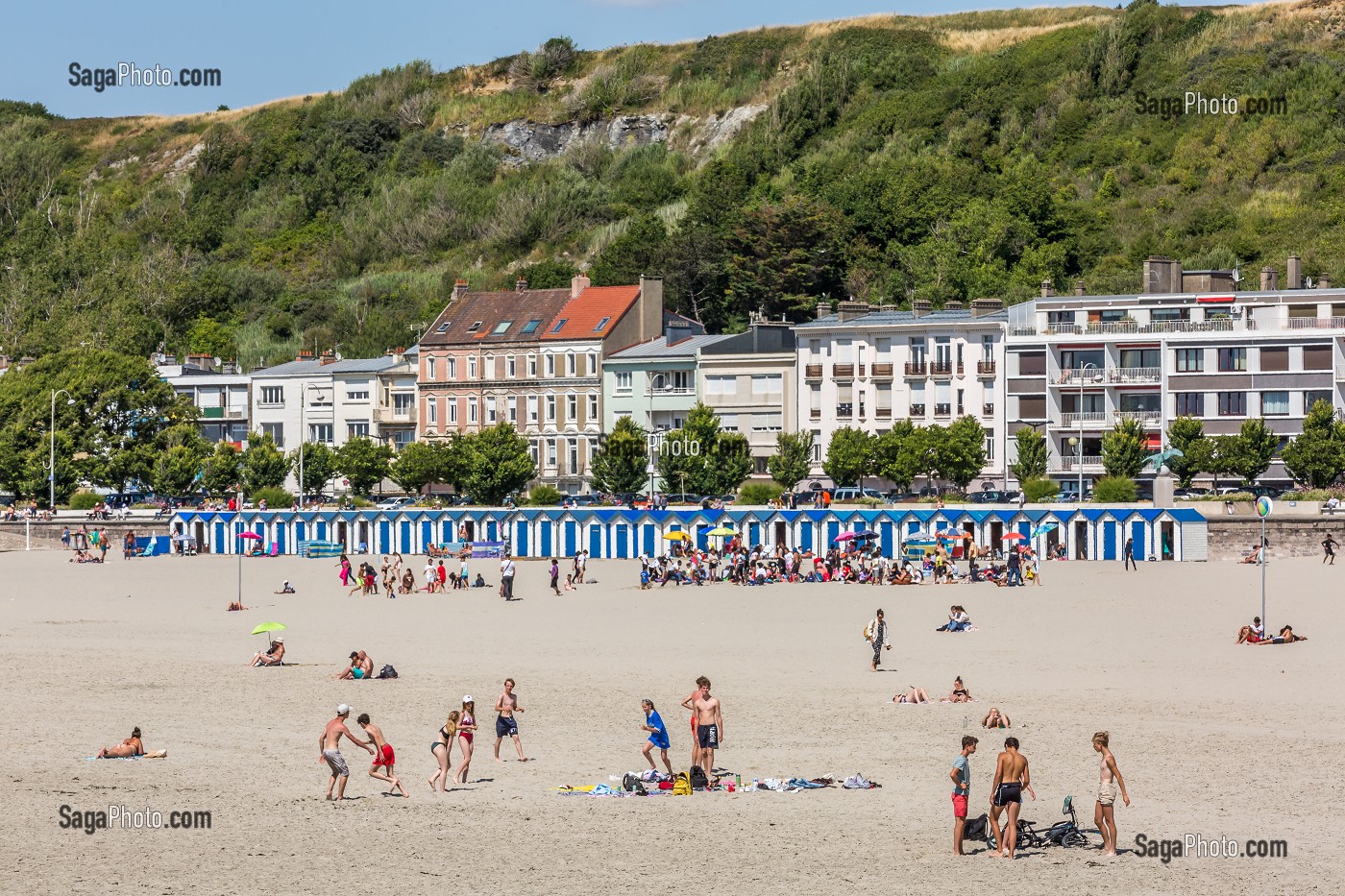 PLAGE DE BOULOGNE SUR MER, (62) PAS-DE-CALAIS, FRANCE 