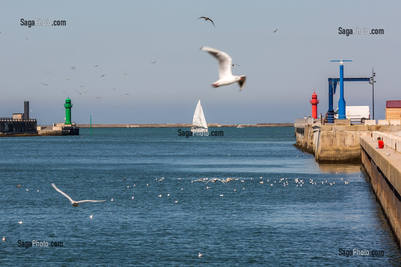 PORT DE BOULOGNE SUR MER, QUAI GAMBETTA, BOULOGNE SUR MER, (62) PAS-DE-CALAIS, FRANCE 