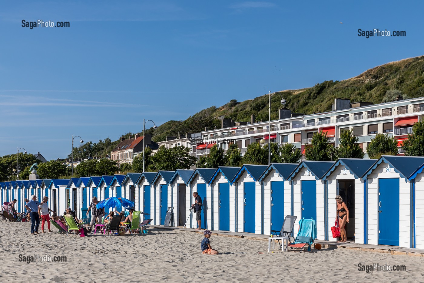 PLAGE DE BOULOGNE SUR MER, (62) PAS-DE-CALAIS, FRANCE 