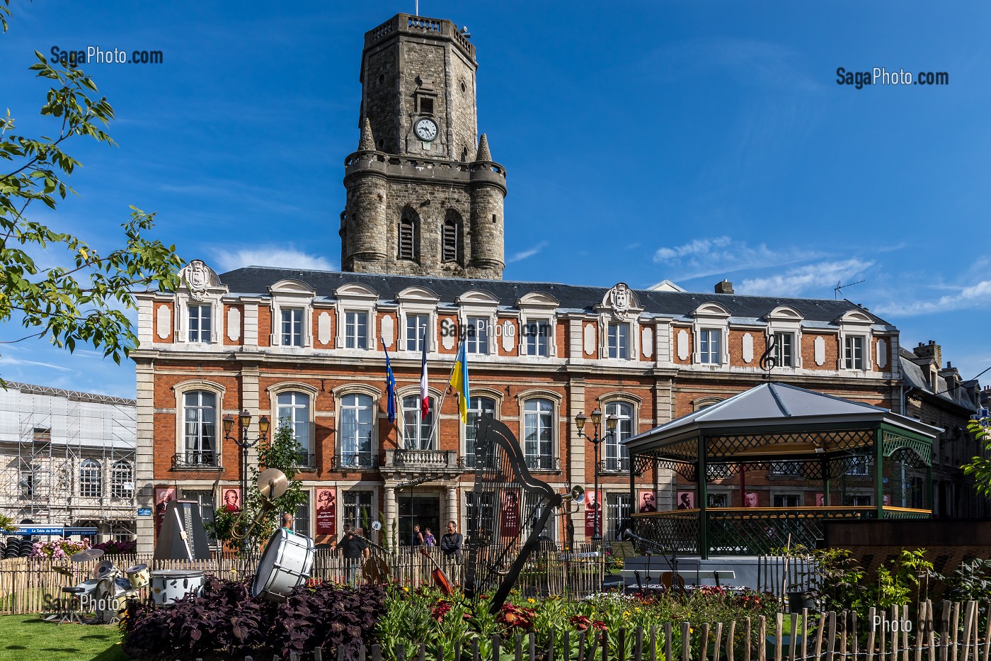 HOTEL DE VILLE ET BEFFROI, BOULOGNE SUR MER, (62) PAS-DE-CALAIS, FRANCE 