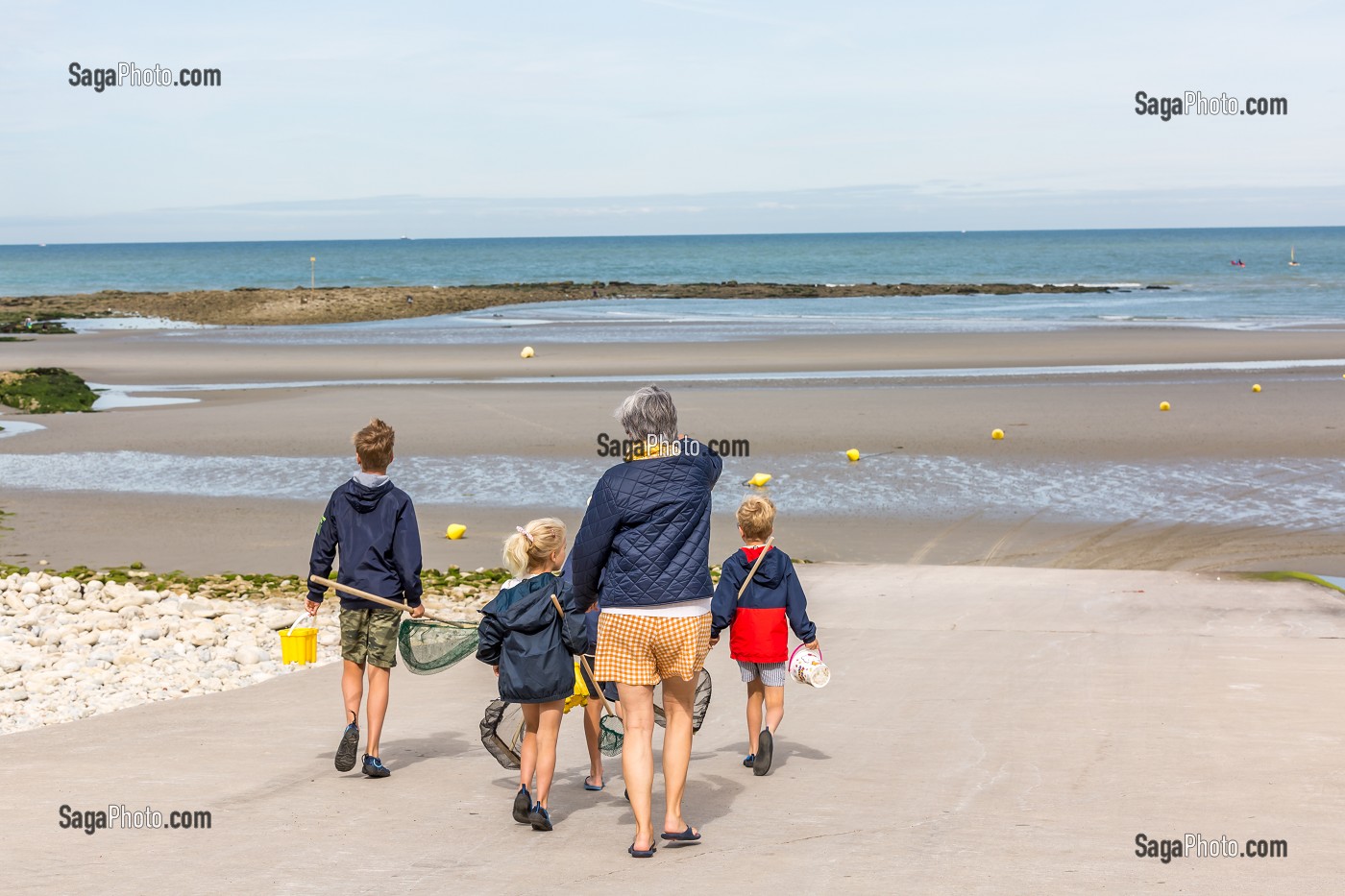 PLAGE, WIMEREUX, (62) PAS-DE-CALAIS, FRANCE 