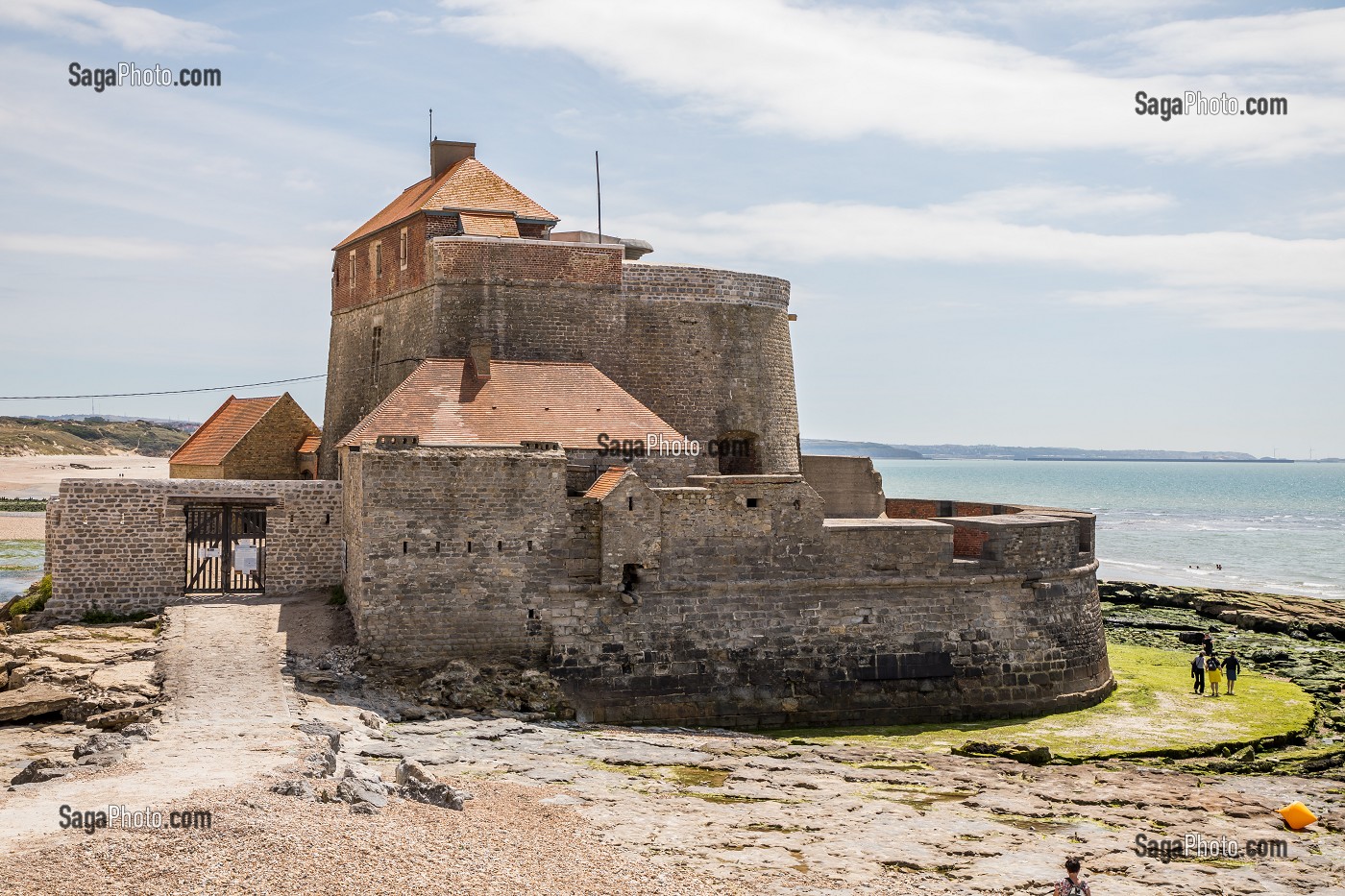 FORT D'AMBLETEUSE, AMBLETEUSE, (62) PAS-DE-CALAIS, FRANCE 