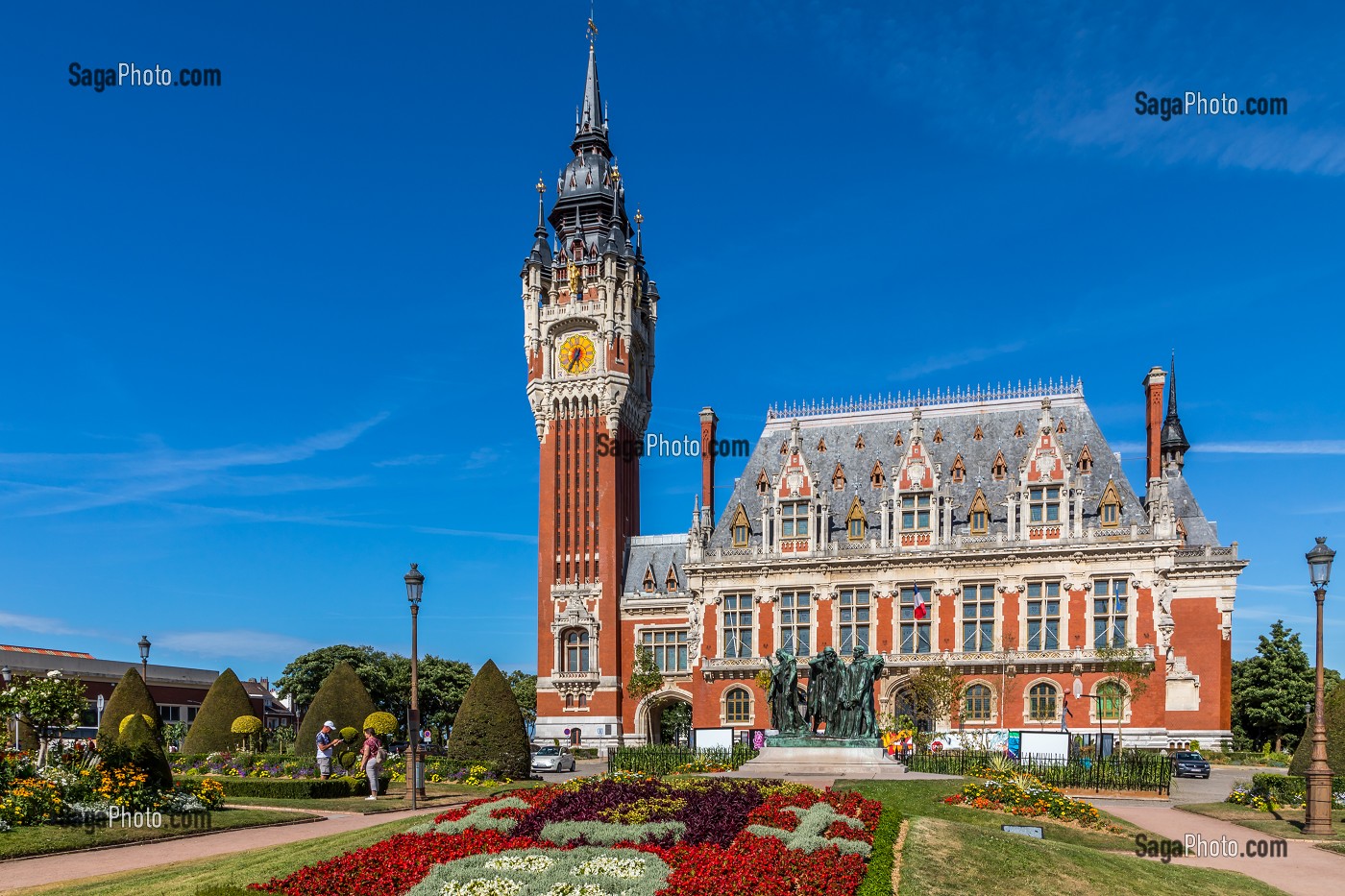 BEFFROI, HOTEL DE VILLE, CALAIS, (62) PAS-DE-CALAIS, FRANCE 