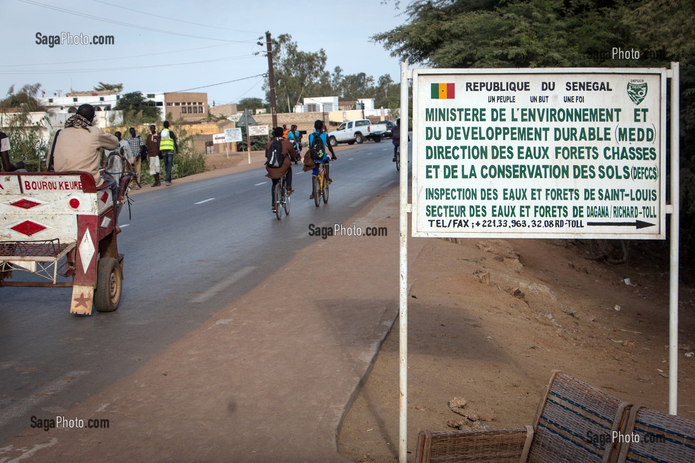SECTEUR DES EAUX ET FORETS CLASSES DU MINISTERE DE L'ENVIRONNEMENT ET DU DEVELOPPEMENT DURABLE, SENEGAL, AFRIQUE DE L'OUEST 