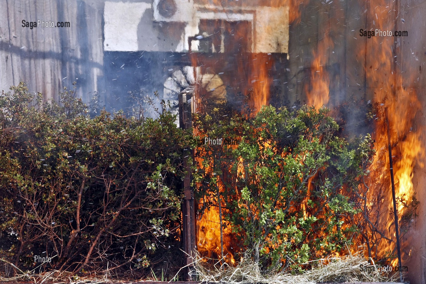 CENTRE D'ESSAIS ET DE RECHERCHE DE L'ENTENTE (CEREN), ENTENTE INTERDEPARTEMENTALE EN VUE DE LA PROTECTION DE LA FORET ET DE L'ENVIRONNEMENT CONTRE L'INCENDIE, GARDANNE, BOUCHES-DU-RHONE (13), FRANCE 