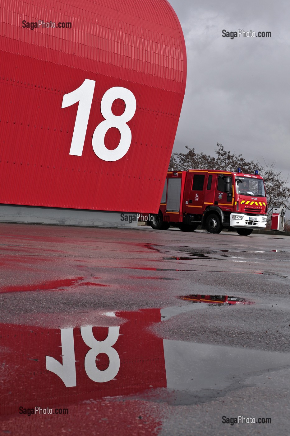 CENTRE DE SECOURS LOUVIERS-VAL-DE-REUIL, EURE (27), FRANCE 