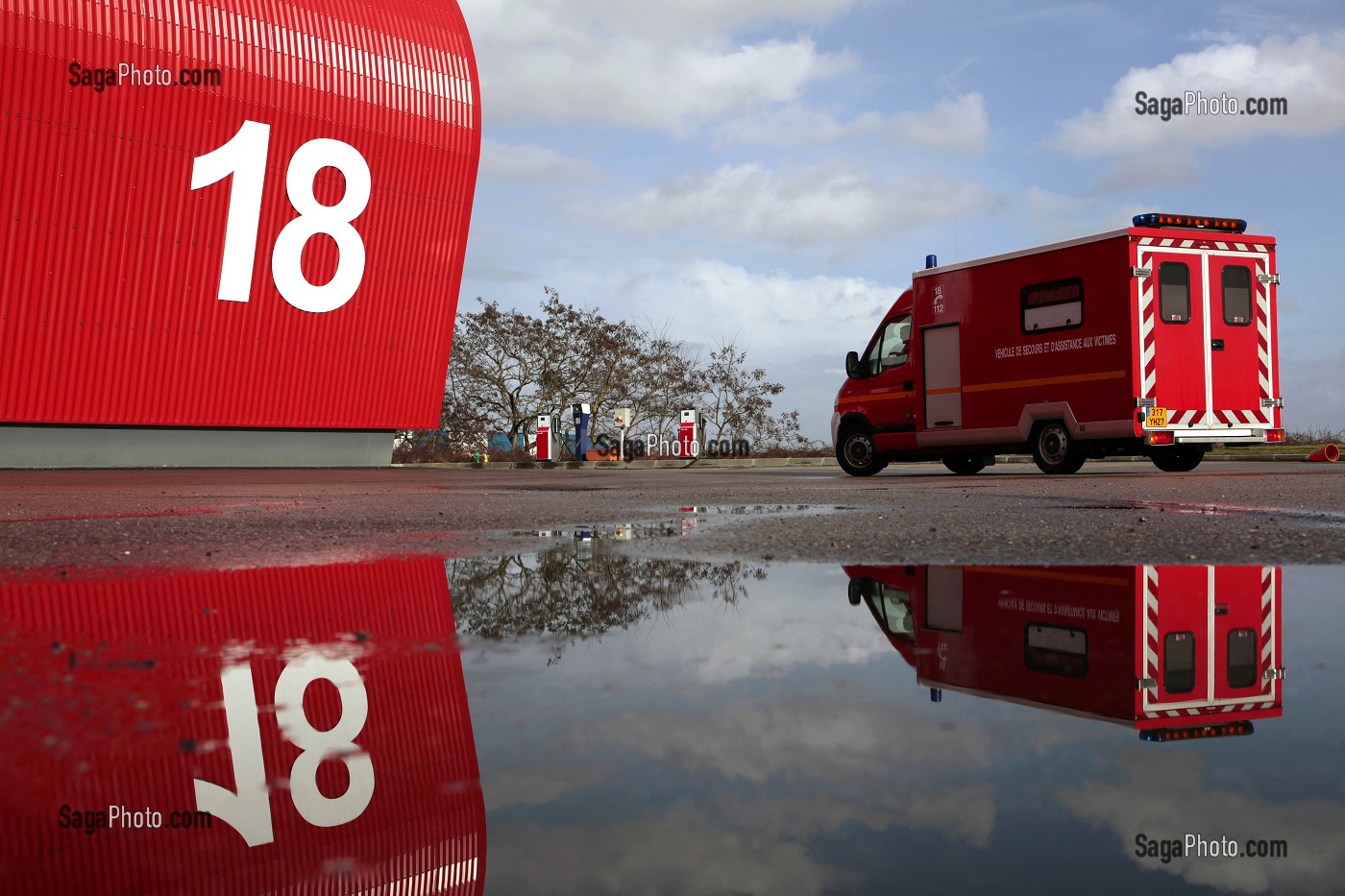 CENTRE DE SECOURS LOUVIERS-VAL-DE-REUIL, EURE (27), FRANCE 