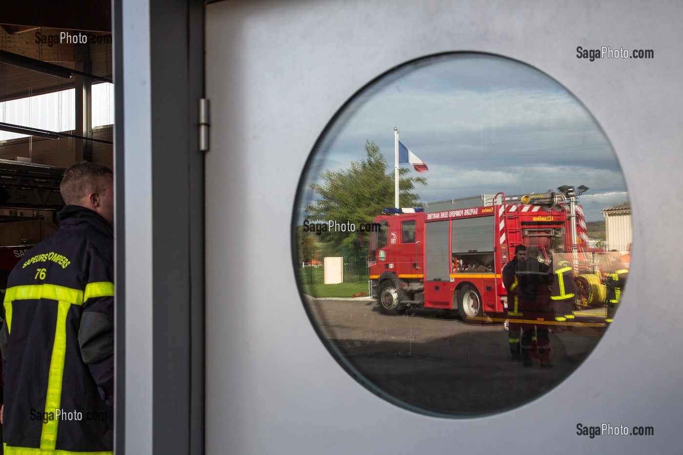 CENTRE D'INCENDIE ET DE SECOURS DE NEUFCHATEL-EN-BRAY, SEINE-MARITIME (76), FRANCE 