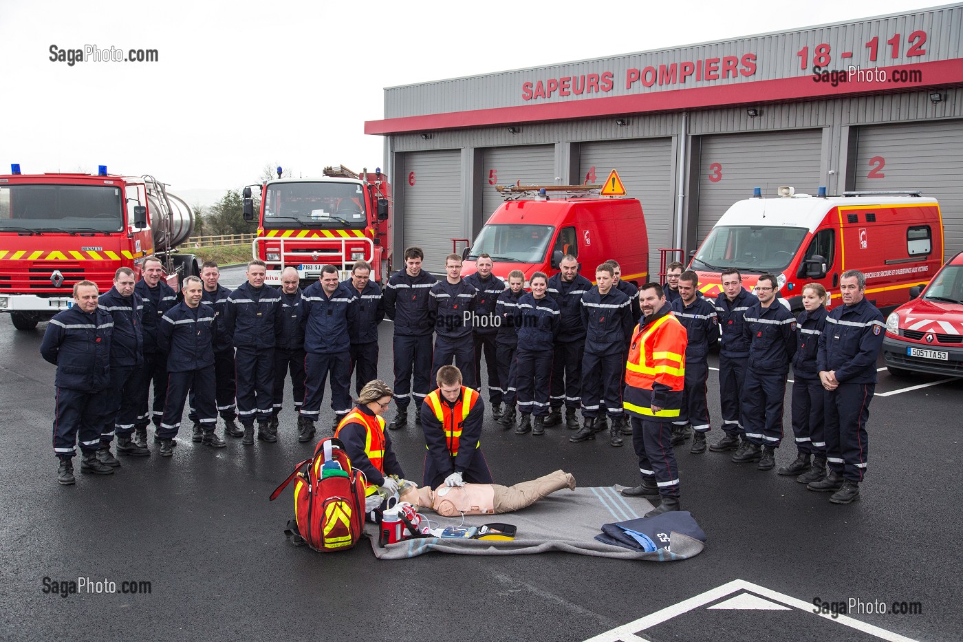 FORMATION SECOURISME, CIS DE SAINTE-SUZANNE, MAYENNE (53), FRANCE 
