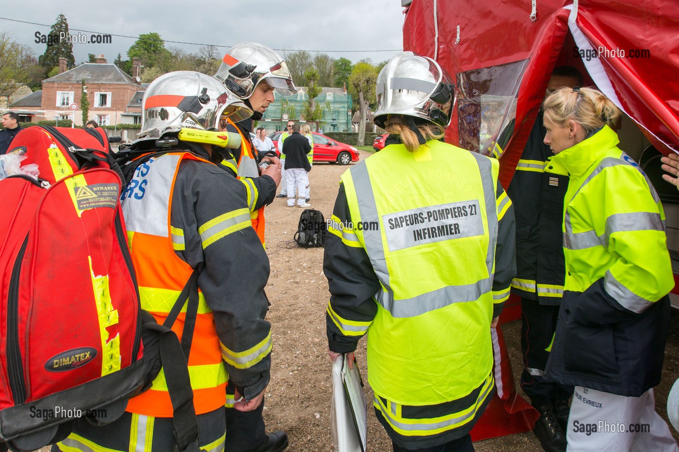 INTERVENTION SAPEUR-POMPIER, FRANCE
