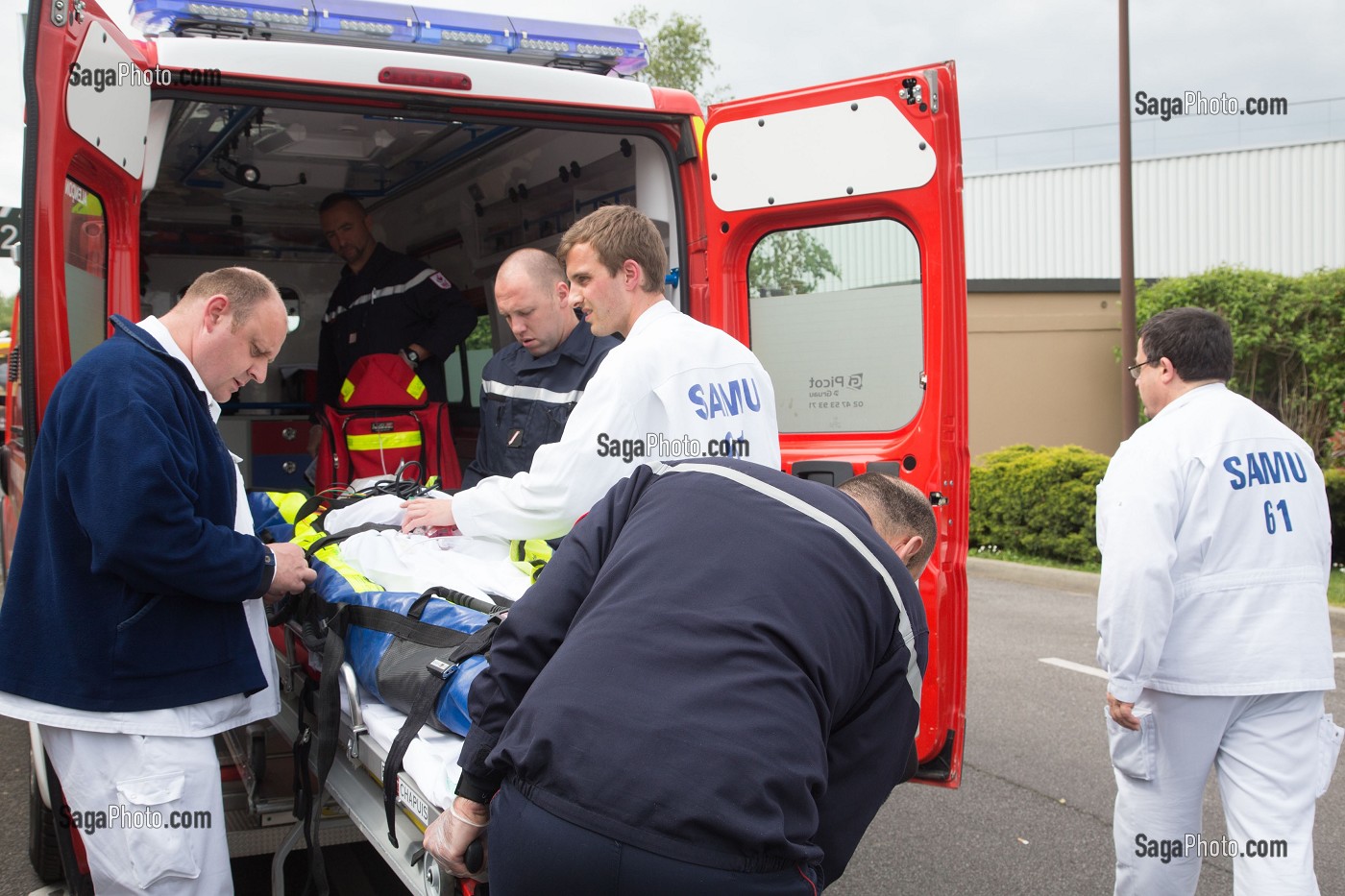 24H AVEC LES SAPEURS-POMPIERS D'ALENCON, FRANCE