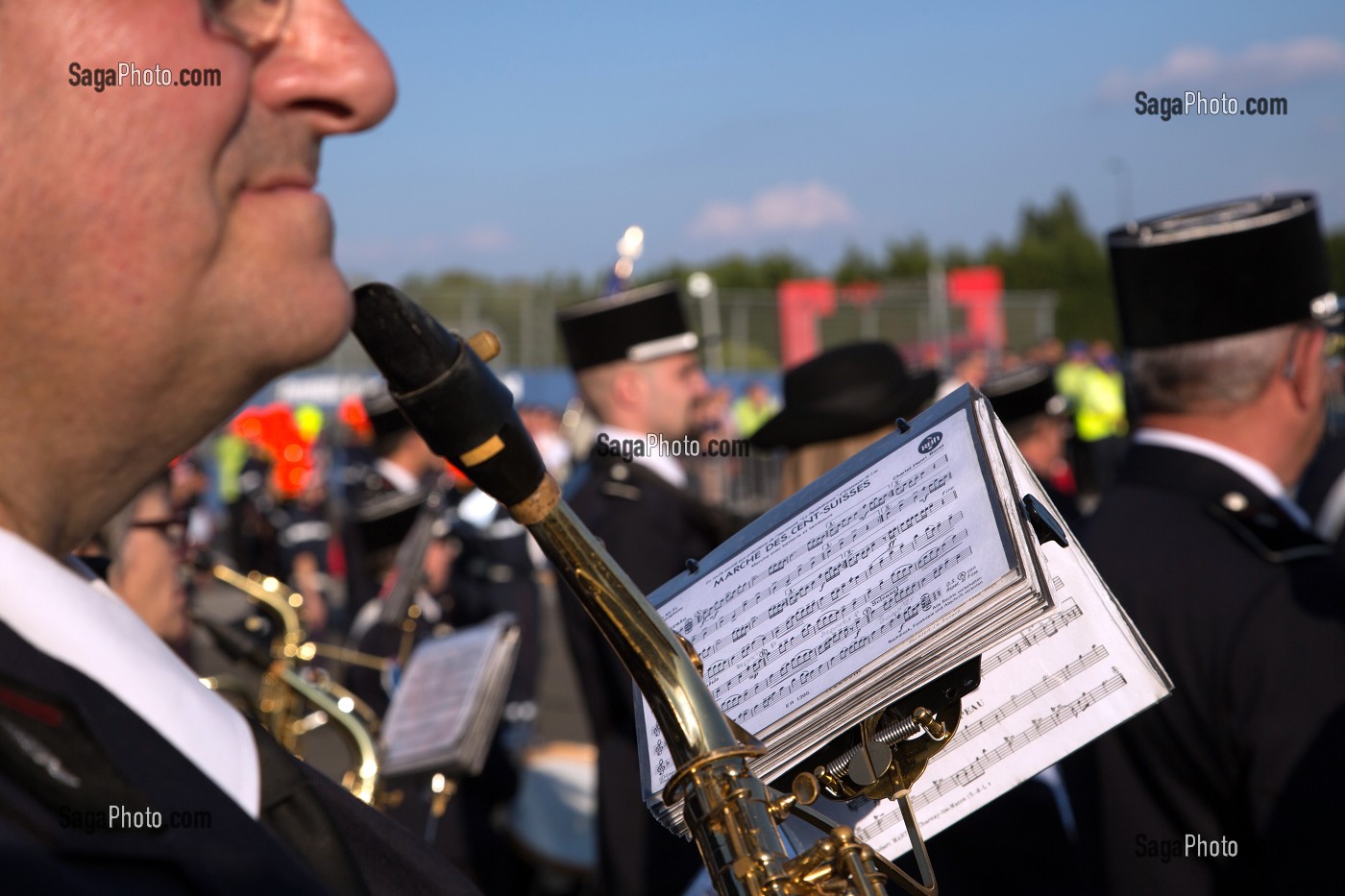 FANFARE DES SAPEURS-POMPIERS DE TOURAINE, 123 EME CONGRES NATIONAL DES SAPEURS-POMPIERS DE FRANCE, TOURS, SEPTEMBRE 2016 