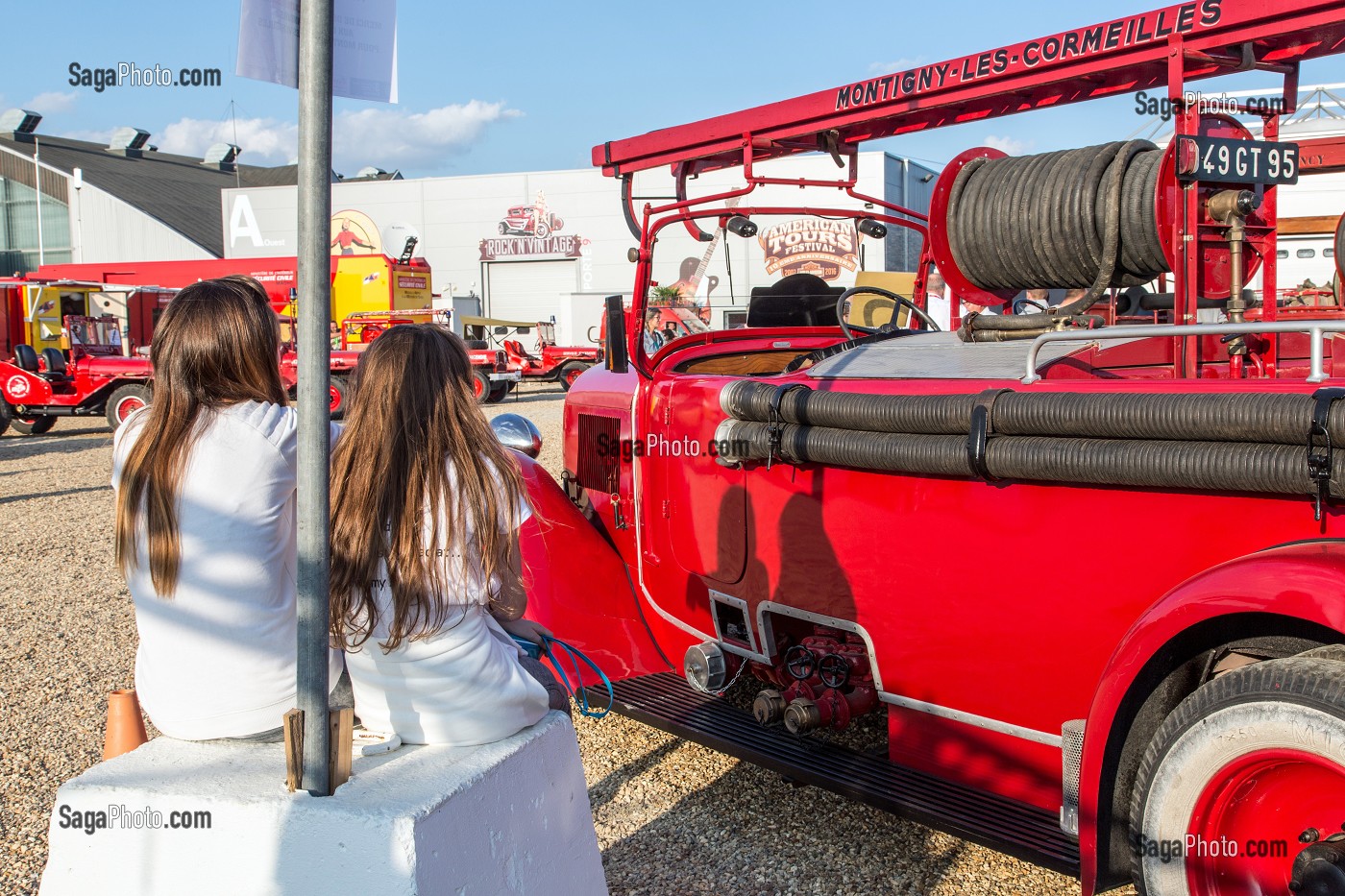 EXPOSITION DE MATERIELS ANCIENS, 123 EME CONGRES NATIONAL DES SAPEURS-POMPIERS DE FRANCE, TOURS, SEPTEMBRE 2016 