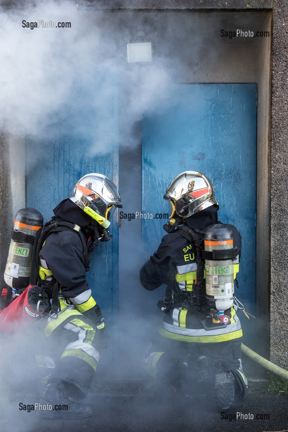 MANOEUVRE INCENDIE SUR FEU DE CAVE, CENTRE DE SECOURS PRINCIPAL DE CHATEAUDUN, EURE-ET-LOIR (28) 