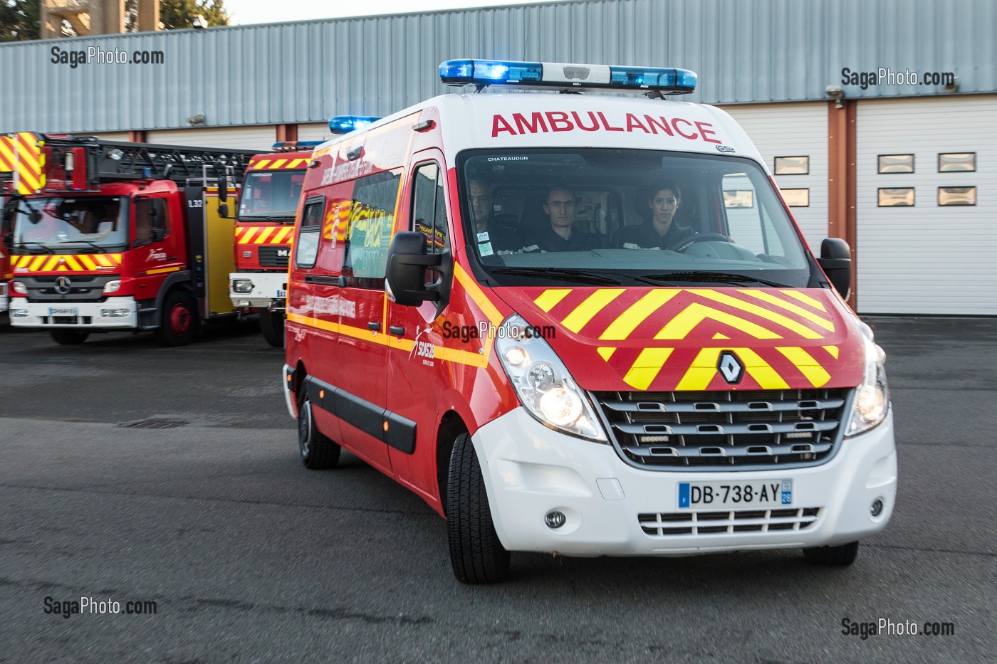 CENTRE DE SECOURS PRINCIPAL DE CHATEAUDUN, EURE-ET-LOIR (28) 