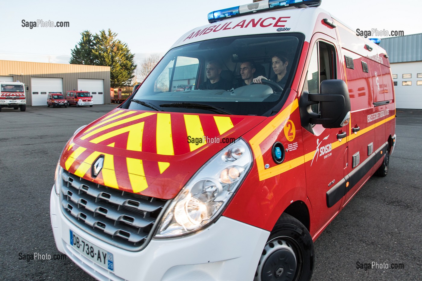 CENTRE DE SECOURS PRINCIPAL DE CHATEAUDUN, EURE-ET-LOIR (28) 