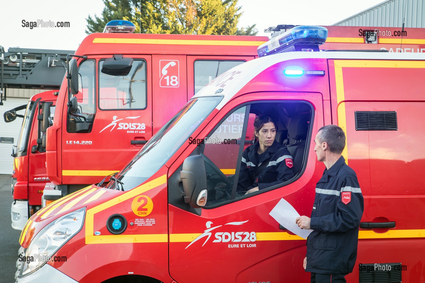 CENTRE DE SECOURS PRINCIPAL DE CHATEAUDUN, EURE-ET-LOIR (28) 