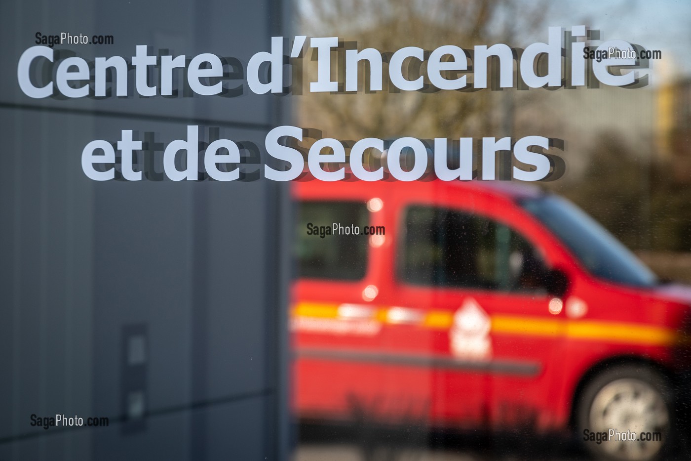 CENTRE D'INCENDIE ET DE SECOURS, CIS D'ALENCON (61), FRANCE 