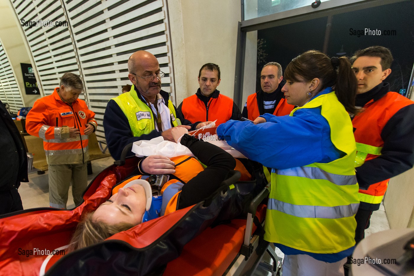SIMULATION ACCIDENT FERROVIAIRE 