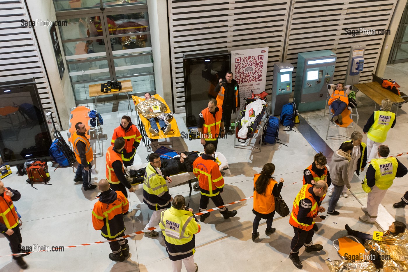 SIMULATION ACCIDENT FERROVIAIRE 