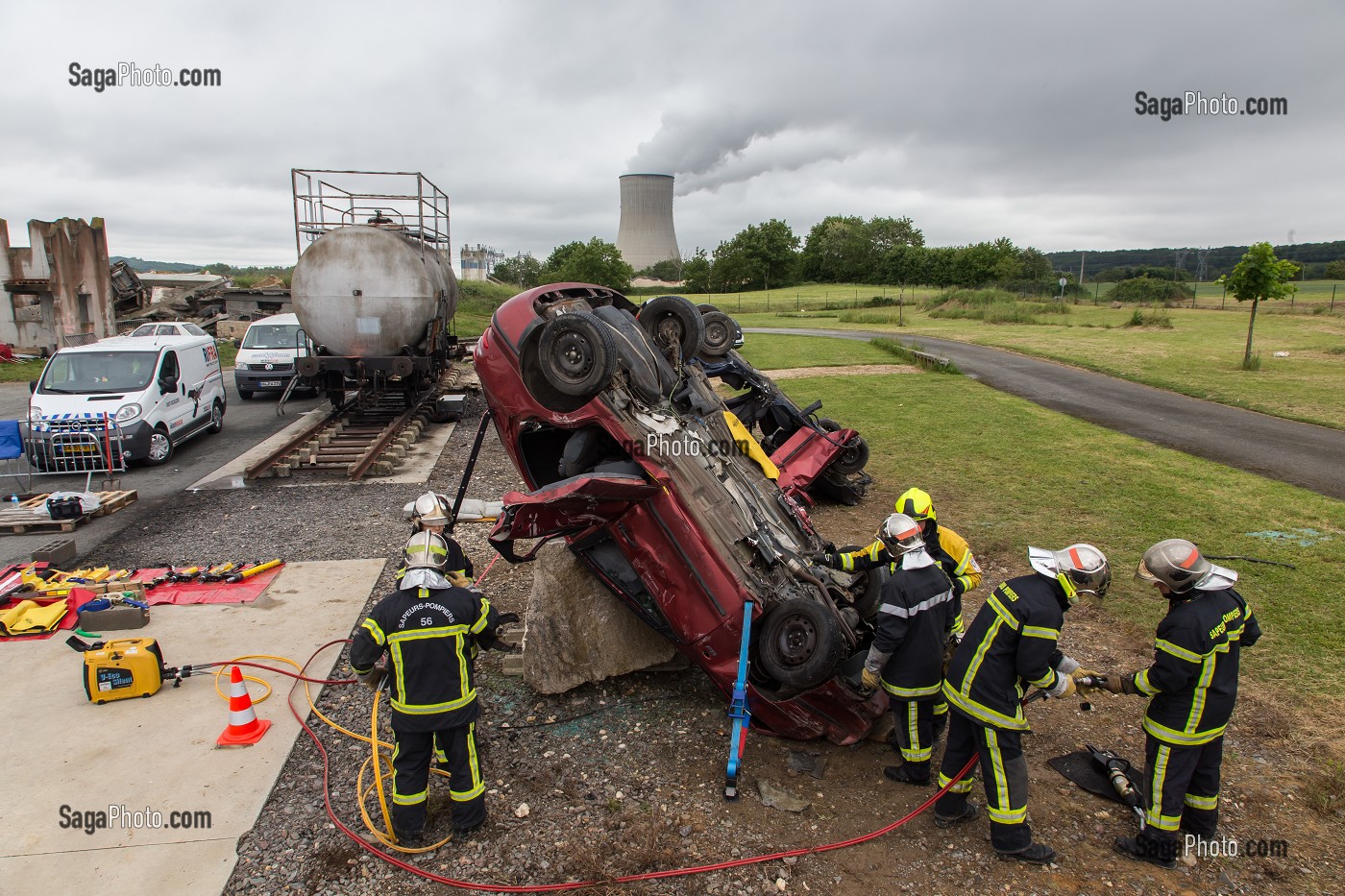 FORMATION SAPEURS POMPIERS DESINCARCERATION 